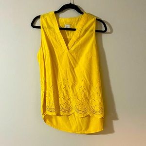 Casual yellow blouse